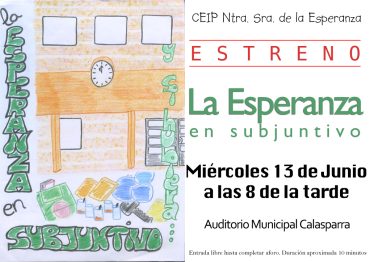 Mañana miércoles, estreno de «La Esperanza en Subjuntivo»