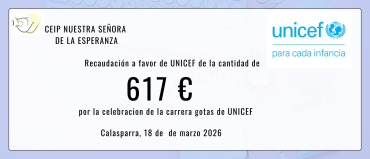 Carrera Gotas Unicef: Juntos Sumamos 617 &euro; Solidarios