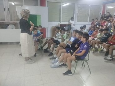 Presentación del Consejo de Infancia y Adolescencia a alumnos de 5º y 6º