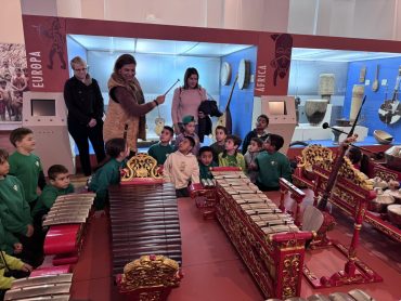 1º y 2º visitan el museo de la música de Barranda y las Fuentes del Marqués de Caravaca