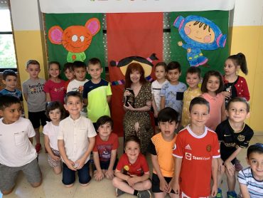 La escritora Ana Alonso visita a los alumnos de Infantil