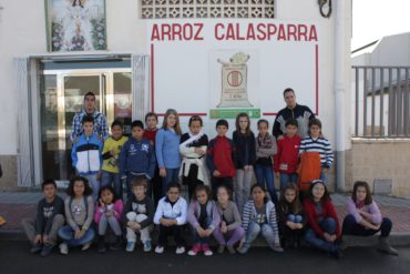 Visita a la cooperativa del arroz