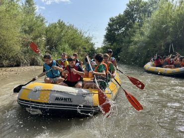 La Escuela de Piragüismo de Calasparra invita a 6º a probar sus actividades