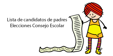 Candidaturas de padres para las Elecciones al Consejo Escolar 2018