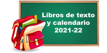 Libros de texto y calendario escolar para el curso 2021-2022