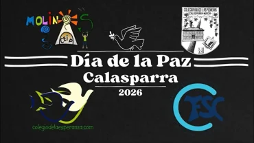 Día de la Paz en Calasparra. Celebración Intercentros.